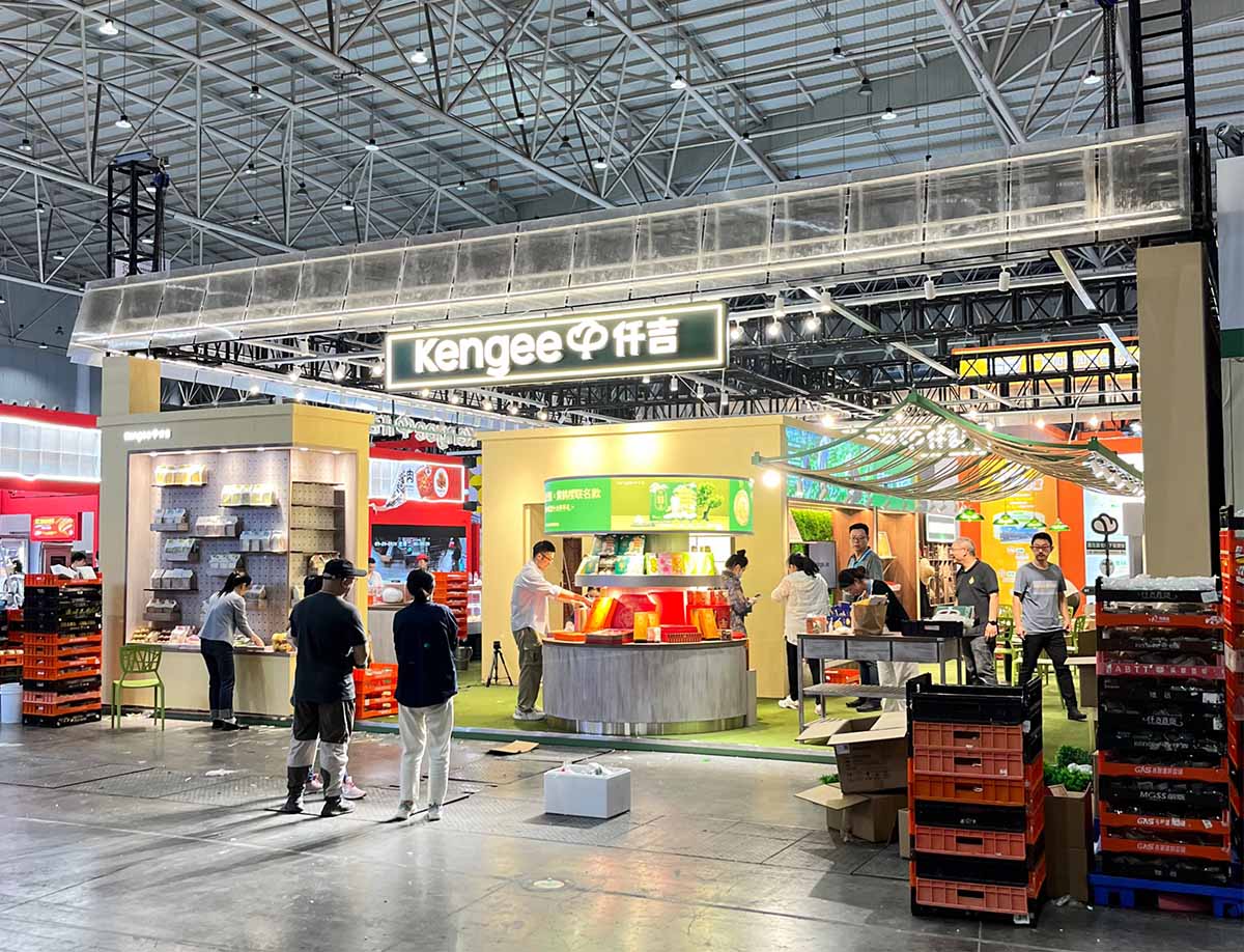 仟吉武汉食品展展台搭建
